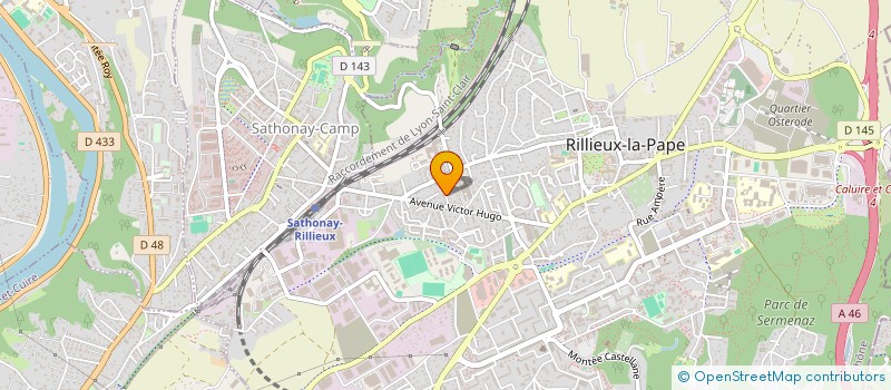 localisation de l'entreprise MALO à RILLIEUX-LA-PAPE