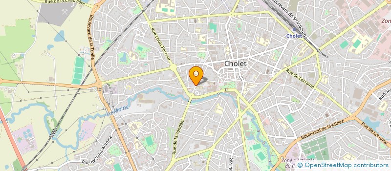 localisation de l'entreprise MALO à CHOLET