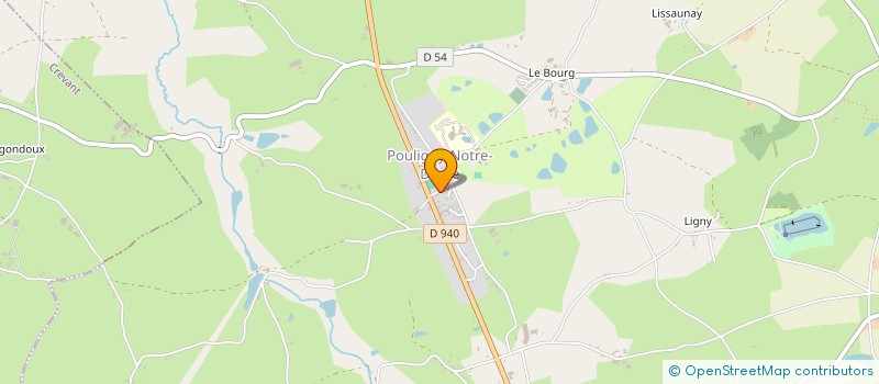 localisation de l'entreprise MALO à POULIGNY-NOTRE-DAME