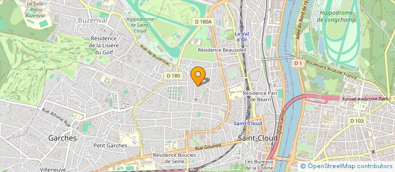 localisation de l'entreprise MALO à SAINT-CLOUD