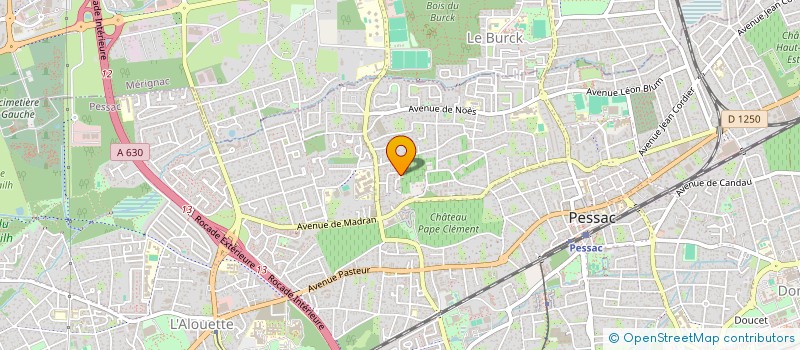 localisation de l'entreprise MALO  PESSAC