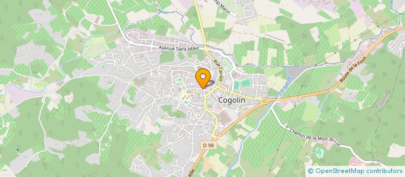 localisation de l'entreprise MALO  COGOLIN