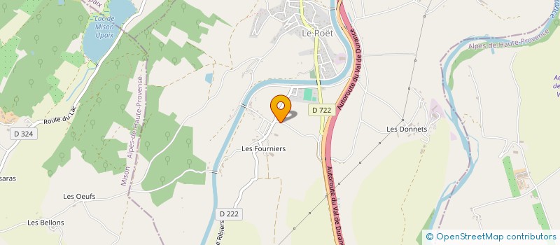 localisation de l'entreprise MALO  LE POET