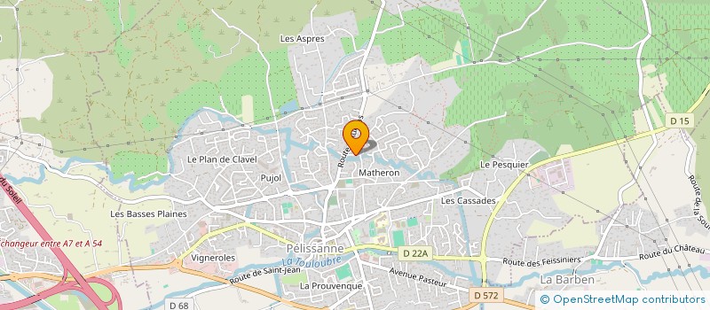 localisation de l'entreprise MALO  PELISSANNE