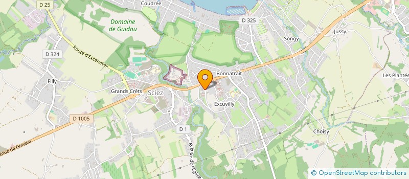 localisation de l'entreprise MALO  SCIEZ