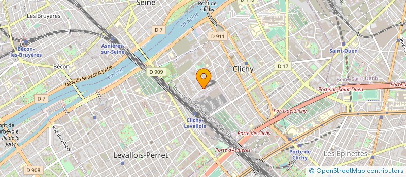 localisation de l'entreprise MALO CASH à CLICHY