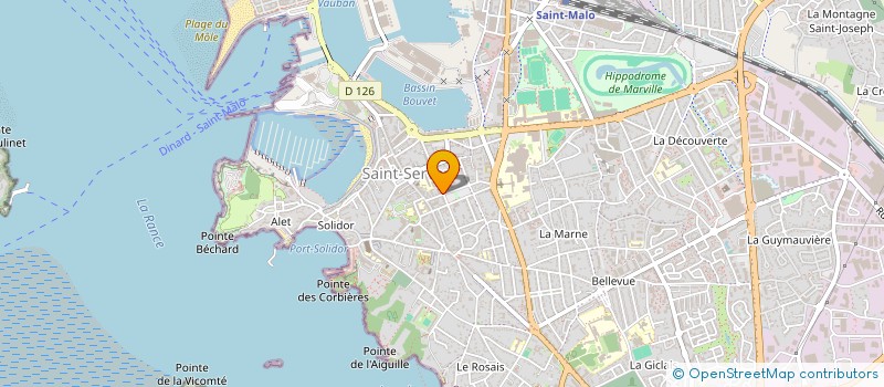 localisation de l'entreprise MALO & CO  SAINT-MALO