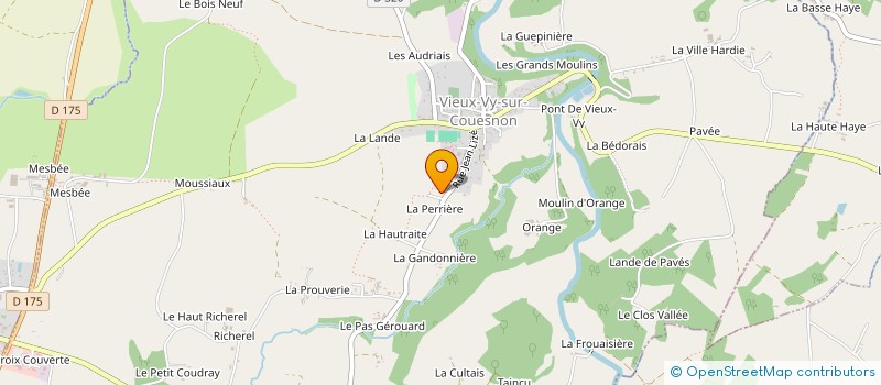 localisation de l'entreprise MALO DE DAROZ  VIEUX-VY-SUR-COUESNON