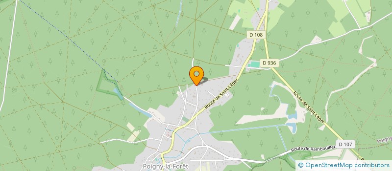 localisation de l'entreprise MALO DREAM  POIGNY-LA-FORET