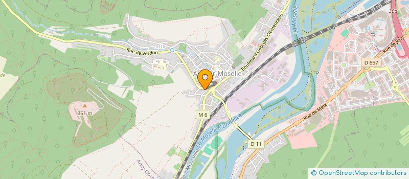 localisation de l'entreprise MALO EXPRESS à ARS-SUR-MOSELLE