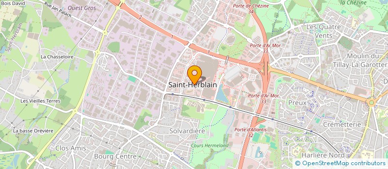 localisation de l'entreprise MALO FINANCES à SAINT-HERBLAIN