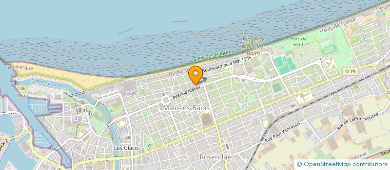 localisation de l'entreprise MALO INN  DUNKERQUE