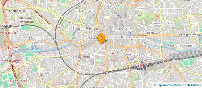 localisation de l'entreprise MALO INVEST  RENNES