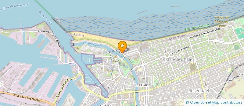 localisation de l'entreprise MALO NATJO II à DUNKERQUE