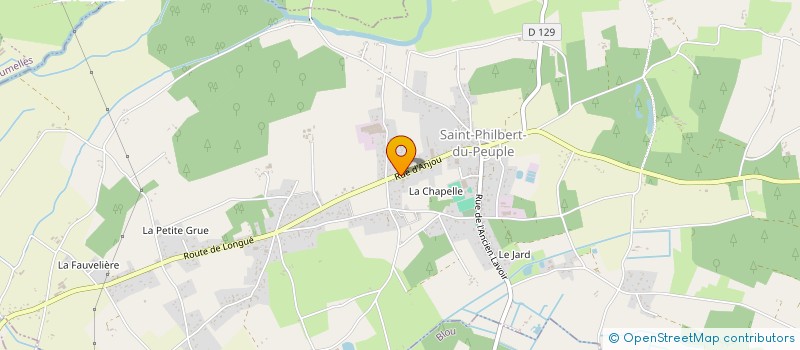 localisation de l'entreprise MALO PAYSAGE à LONGUE-JUMELLES