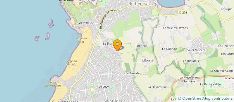 localisation de l'entreprise MALO SNACK  SAINT-MALO