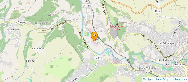 localisation de l'entreprise MALO SOLAIRE  ESPALY-SAINT-MARCEL