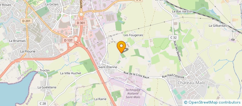 localisation de l'entreprise MALO STOCKAGE NEGOCE SERVICES à SAINT-MALO