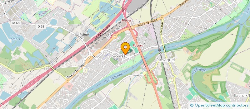 localisation de l'entreprise MALO31  ROQUES