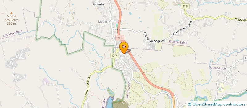 localisation de l'entreprise MALOAMPHYZ  SAINTE-LUCE