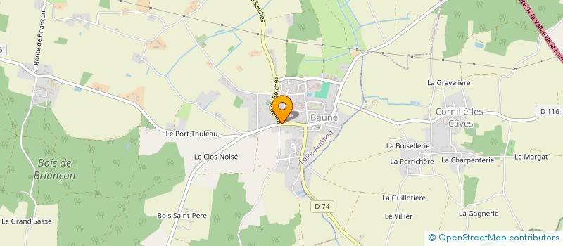 localisation de l'entreprise MALOAR  LOIRE-AUTHION