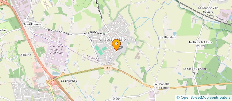 localisation de l'entreprise MALOBAZ  SAINT-MALO