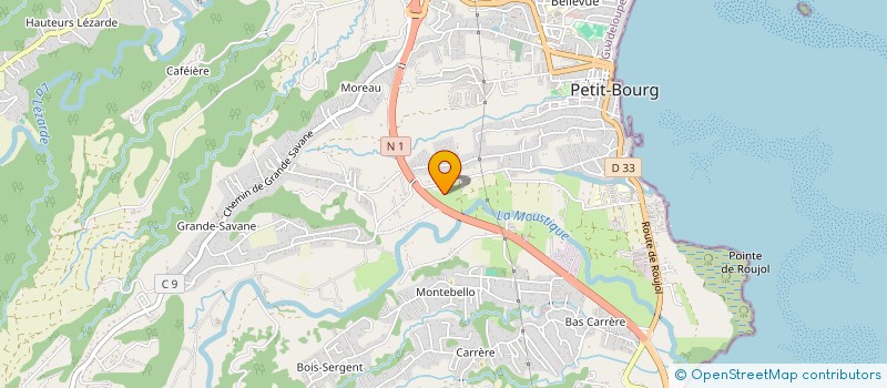 localisation de l'entreprise MALOBENPY INVEST à PETIT-BOURG