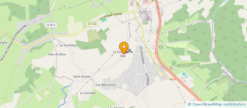 localisation de l'entreprise MALOBRIAND  TOLLEVAST