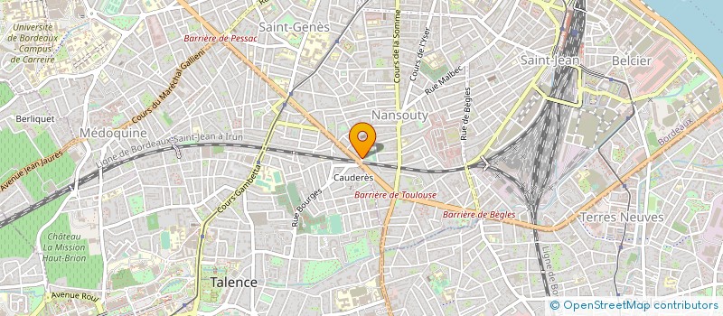 localisation de l'entreprise MALOCA  BORDEAUX