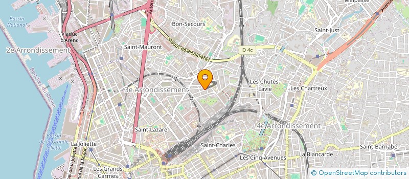 localisation de l'entreprise MALOCA BELLE DE MAI à MARSEILLE