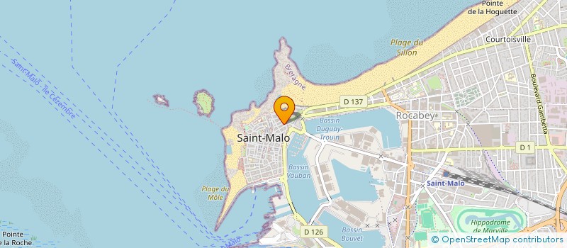 localisation de l'entreprise MALOCOR  SAINT-MALO