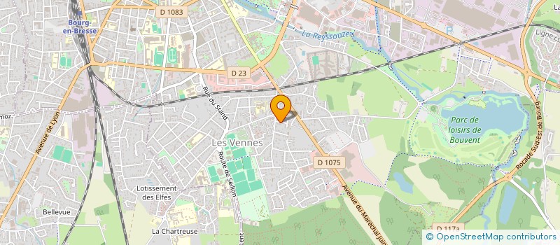 localisation de l'entreprise MALODY VB à BOURG-EN-BRESSE