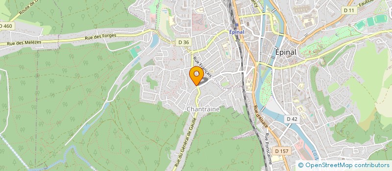 localisation de l'entreprise MALOGI  CHANTRAINE