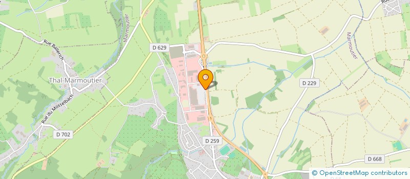 localisation de l'entreprise MALOIGOD à MARMOUTIER