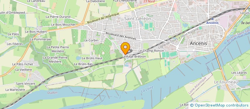 localisation de l'entreprise MALOJT  ANCENIS-SAINT-GEREON