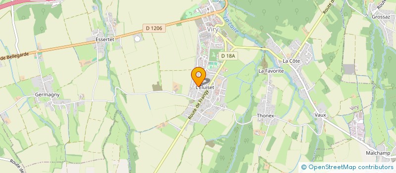 localisation de l'entreprise MALOKIPODU  VIRY