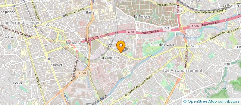 localisation de l'entreprise MALOL  MARSEILLE