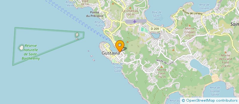 localisation de l'entreprise MALOL SBH à SAINT BARTHELEMY
