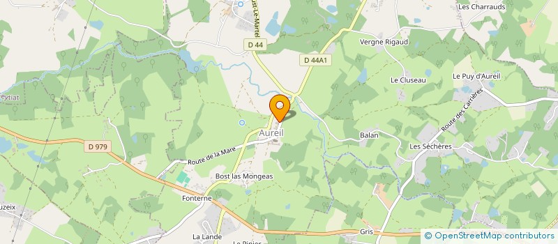 localisation de l'entreprise MALOLA à AUREIL