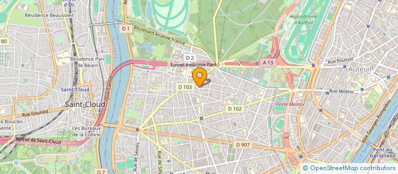 localisation de l'entreprise MALOLA à BOULOGNE-BILLANCOURT