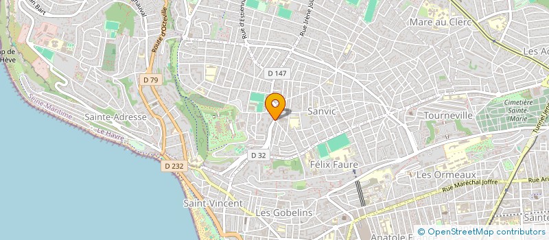 localisation de l'entreprise MALOLEA à LE HAVRE