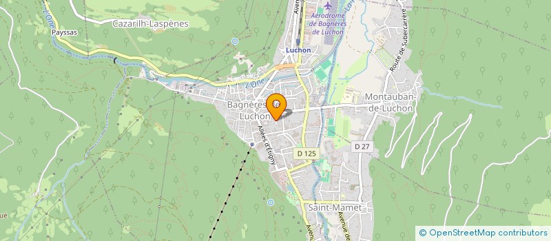 localisation de l'entreprise MALOLI  BAGNERES-DE-LUCHON