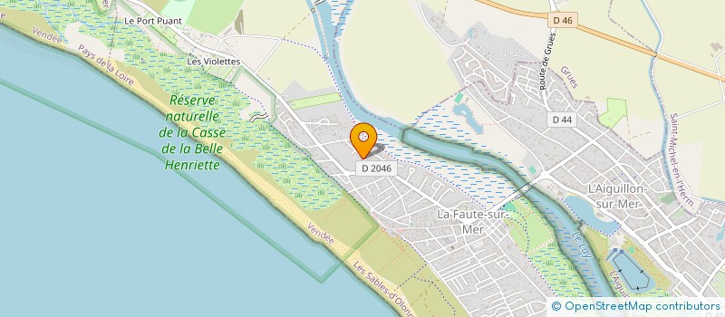 localisation de l'entreprise MALOLI  L'AIGUILLON-LA-PRESQU'ILE