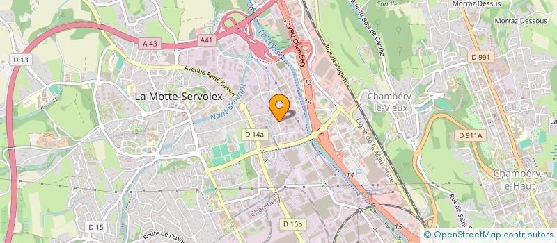 localisation de l'entreprise MALOLICHA  CHAMBERY