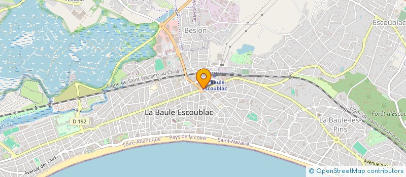 localisation de l'entreprise MALOLINY à LA BAULE-ESCOUBLAC