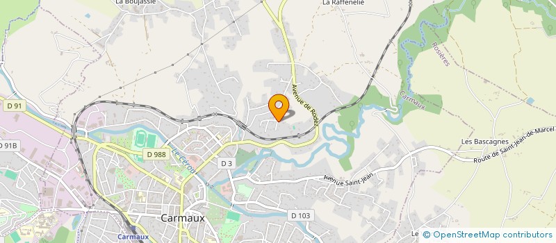 localisation de l'entreprise MALOMA317  CARMAUX