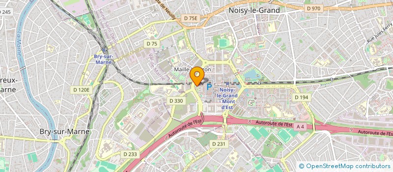 localisation de l'entreprise MALOMATIQUE à NOISY-LE-GRAND