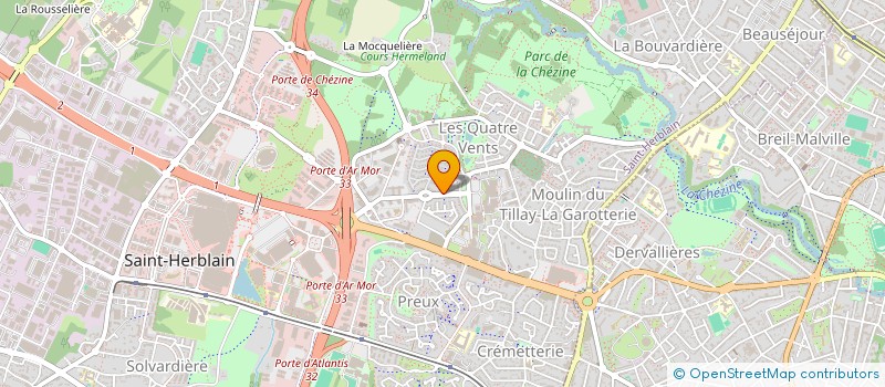 localisation de l'entreprise MALOMI  SAINT-HERBLAIN