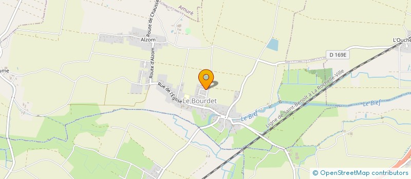 localisation de l'entreprise MALOMY  LE BOURDET
