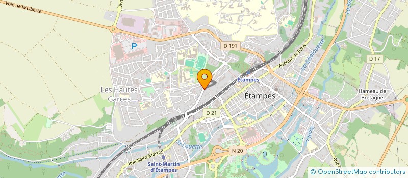 localisation de l'entreprise MALON  ETAMPES